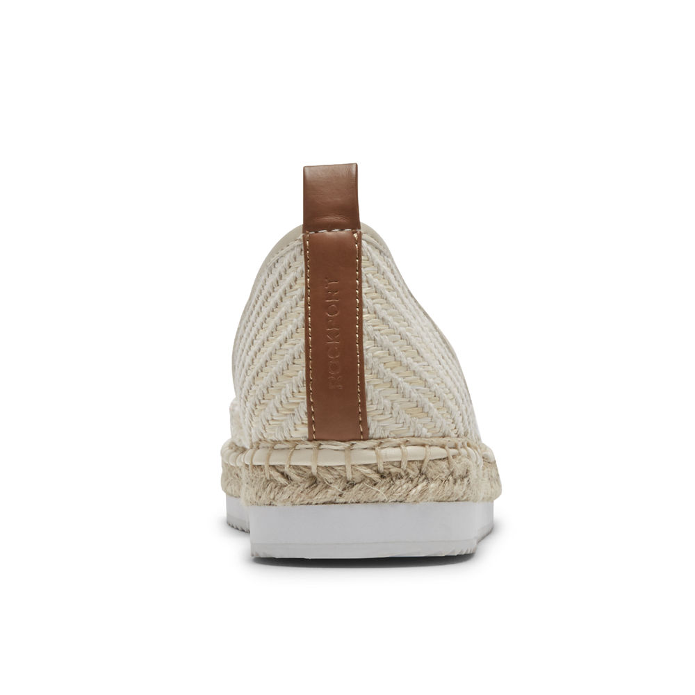 Rockport Slip-On For Womens Beige - Seaview Bungee - GP0937654